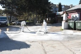 Bakıda iməclik keçirilib, şəhər yuyulub - FOTO