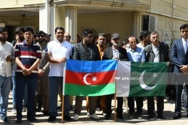 Pakistanın Azərbaycandakı səfirliyi “Haqq Savaşı”nın ildönümünə həsr olunmuş tədbir keçirib - FOTO