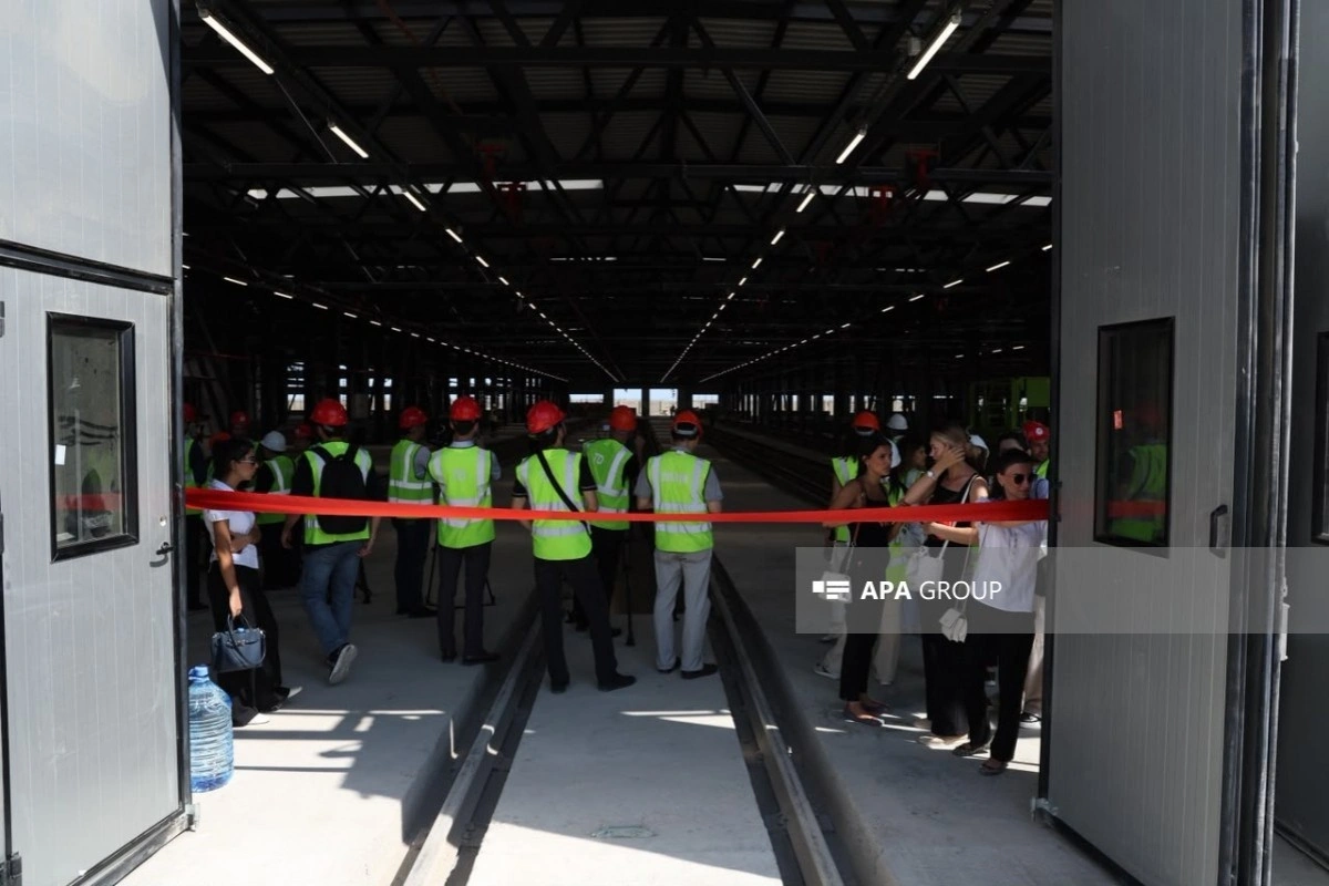 Bakı metrosunun “Dərnəgül” elektrik deposu qismən istismara verilib - FOTO