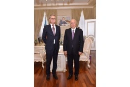 Almaniya səfiri Sumqayıta səfər edib