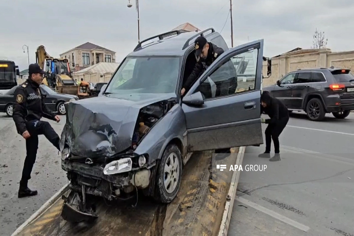 Şəmkirdə minik avtomobili aşıb, sürücü ölüb