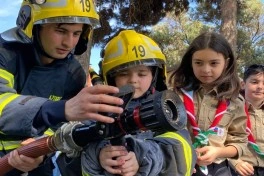 Dövlət Yanğından Mühafizə Xidməti “açıq qapı günü” tədbiri keçirib - FOTO