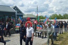 Birinci Qarabağ müharibəsinin itkin-şəhidi Rəşadət Piriyevin nəşinin qalıqları Bərdədə dəfn olunub - FOTO - YENİLƏNİB
