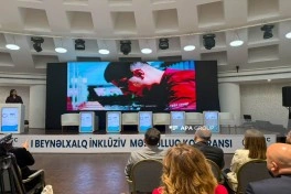 Bakıda inklüziv məşğulluq sahəsinə həsr olunmuş I beynəlxalq konfrans keçirilib - FOTO