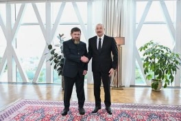 Prezident İlham Əliyev və Ramzan Kadırov birgə nahar ediblər