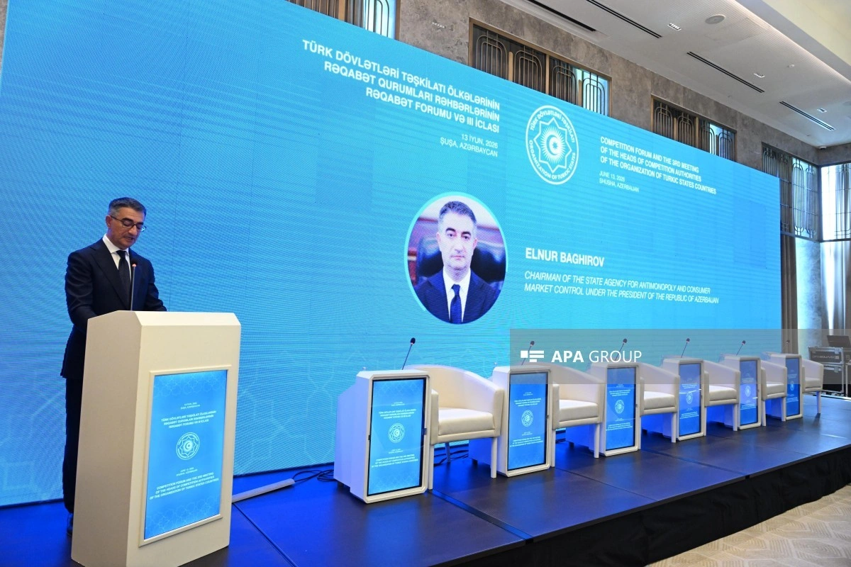 Şuşada Türk Dövlətləri Təşkilatı ölkələrinin Rəqabət Forumu keçirilib - FOTO