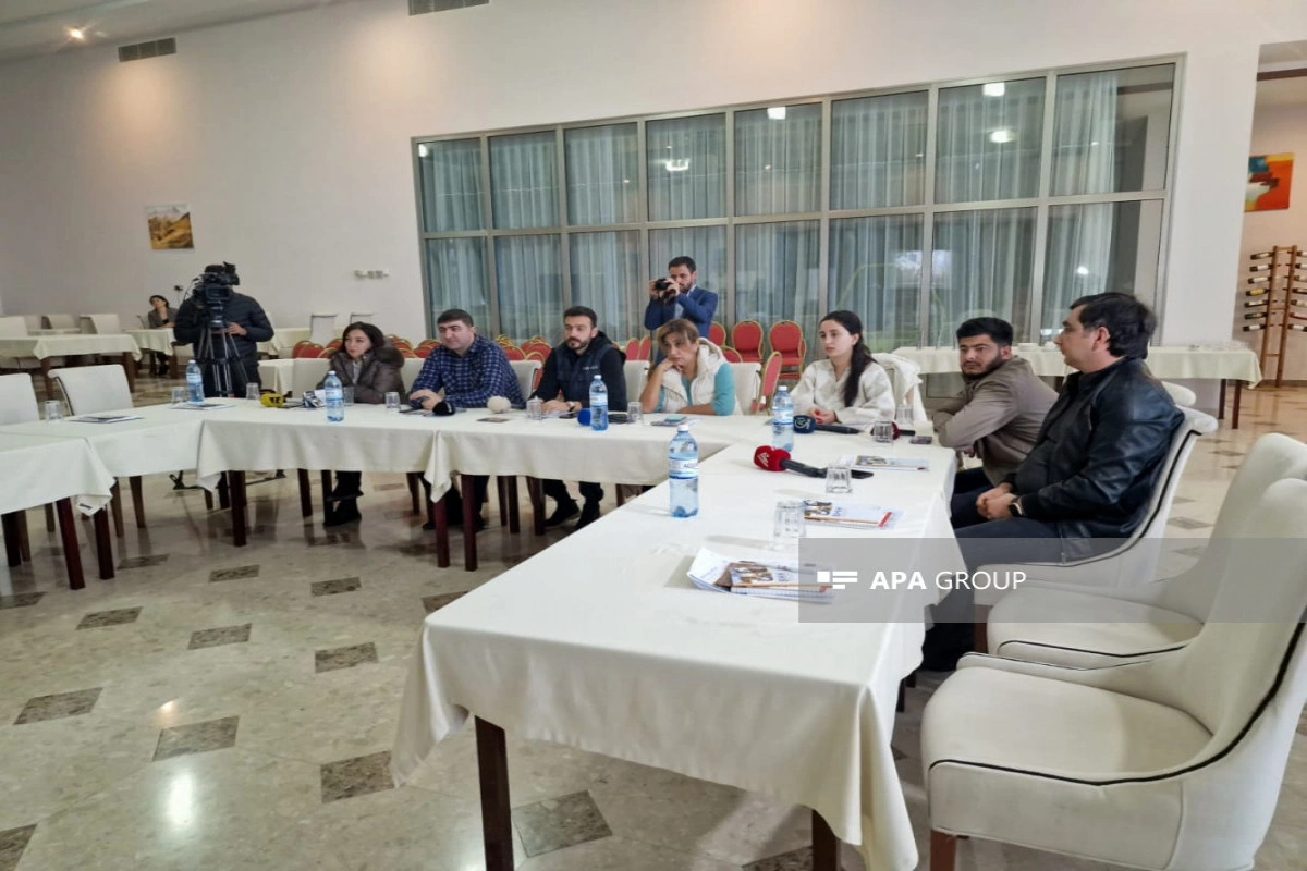 BQXK Naftalanda media üçün məlumat sessiyası keçirib