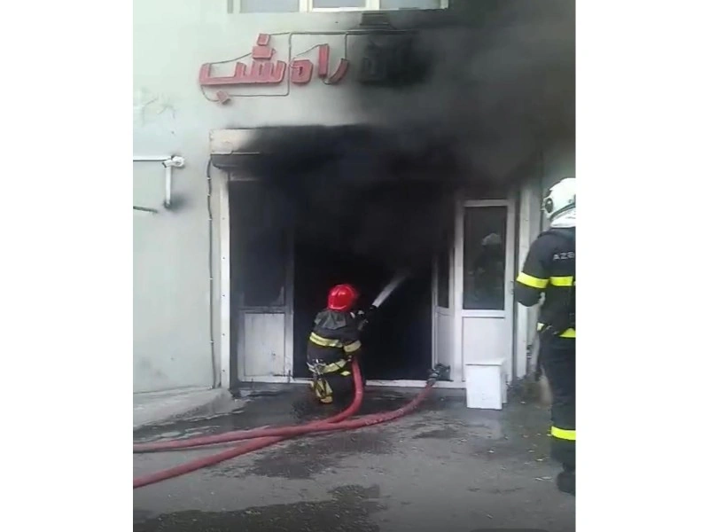 Bakıda obyektdə yanğın söndürülüb, xəsarət alan olmayıb - YENİLƏNİB-1 - FOTO - VİDEO