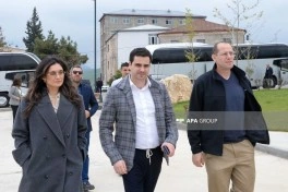 Diplomatik korpusun nümayəndələri Qarabağ Universitetində olublar - FOTO