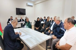 Azərbaycan Dövlət Su Ehtiyatları Agentliyinin sədri Cəbrayıl şəhərində vətəndaşlarla görüşüb