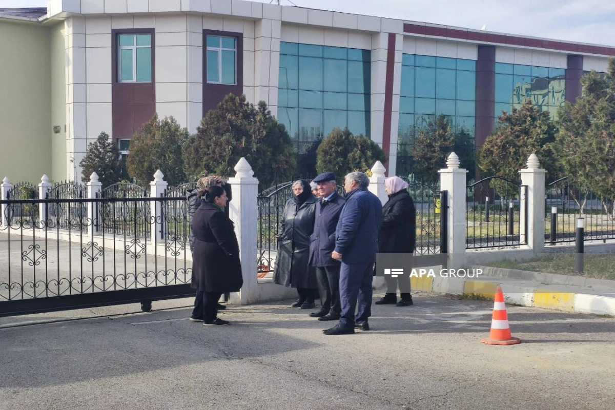 Naxçıvanda Seymur Talıbova məxsus ofisin önündə aksiya keçirilib - FOTO - VİDEO
