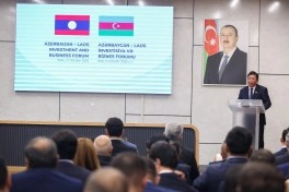 Bakıda Azərbaycan-Laos investisiya və biznes forumu keçirilib - FOTO - YENİLƏNİB