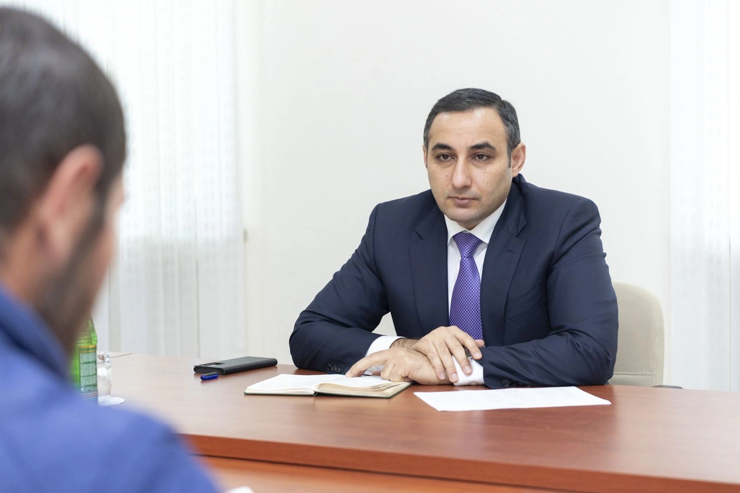 Nazir müavini Ağstafada vətəndaşları qəbul edib  - Fotolar