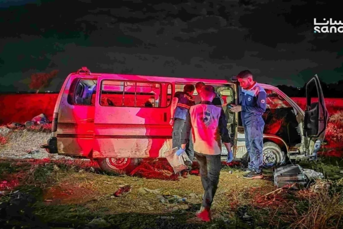 Suriyada mikroavtobusa silahlı hücum: 7 nəfər ölüb, 4 nəfər yaralanıb