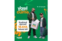 “İrşad”da yeni tədris ilinə özəl “Yaşıl Cümə” fürsətləri başladı - VİDEO