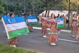 XV Qəbələ Beynəlxalq Musiqi Festivalında Özbəkistan müqiçilərinin konserti olub