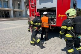 Dövlət Yanğından Mühafizə Xidməti yanğın-taktiki təlimi keçirib