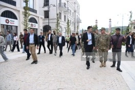 Xarici diplomatlar Şuşada “Sadıqcanın evi”ni ziyarət ediblər - FOTO