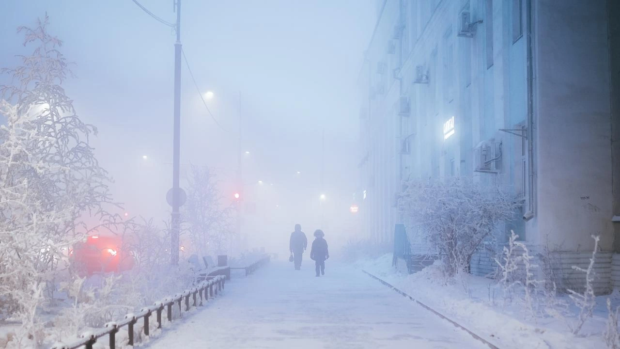 Yakutiyada mənfi 50 dərəcədəki yaşam  - Fotolar