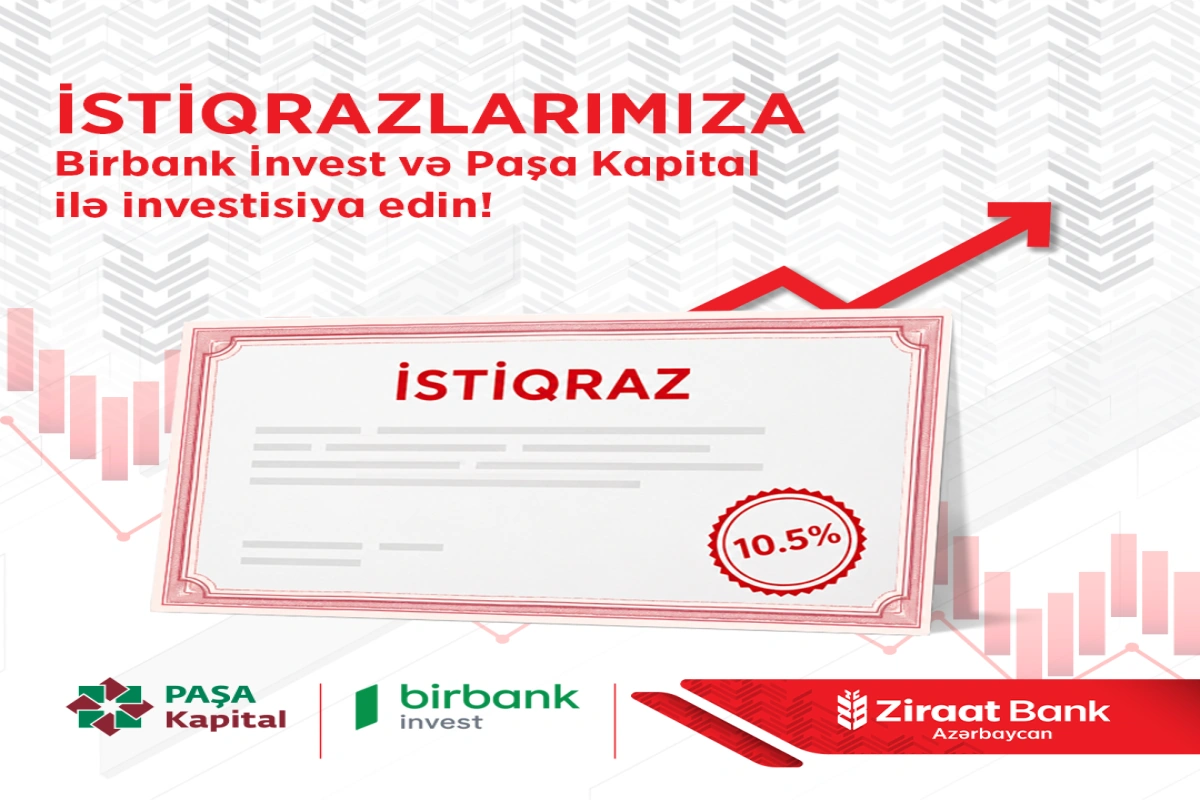 Ziraat Bank Azərbaycan 15 mln. AZN həcmində istiqraz emissiyasını təqdim edib