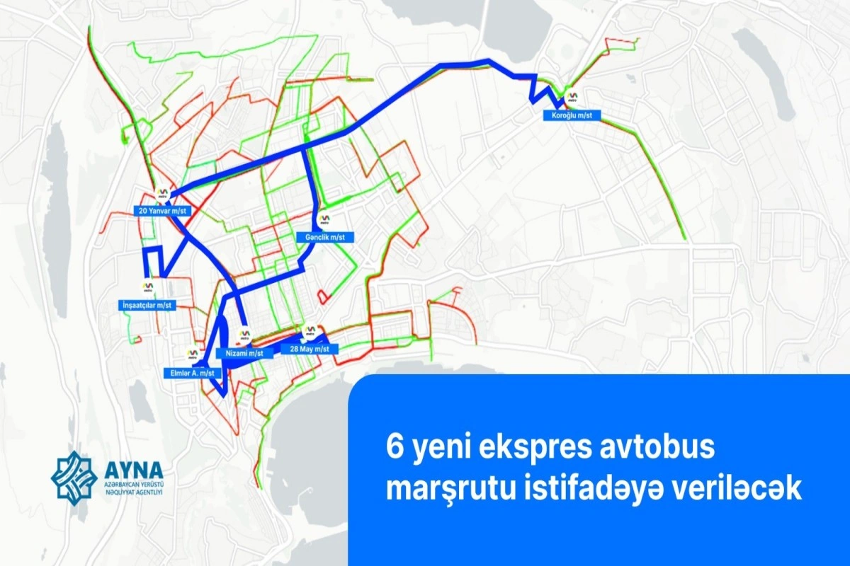 AYNA: Metro xətlərinin ayrılması ilə bağlı əlavə ekspres xətlər yaradılacaq - VİDEO