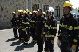 FHN-in Dövlət Yanğından Mühafizə Xidməti yanğın-taktiki təlim keçirib - FOTO - VİDEO