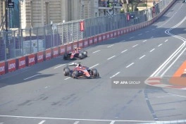 Bakıda Formula 2 üzrə sərbəst yürüş başa çatıb - YENİLƏNİB - FOTO