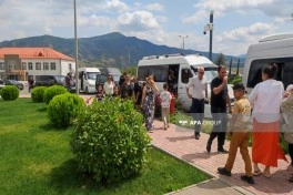 Növbəti köç karvanları Xankəndi, Xocalı və Ağdərəyə çatıb, mənzillərin açarları təqdim edilib - YENİLƏNİB - FOTO