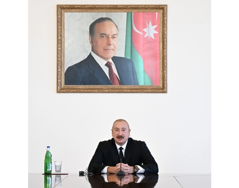Prezident İlham Əliyev Bakıda keçirilən beynəlxalq konfransların iştirakçılarını qəbul edib - YENİLƏNİB