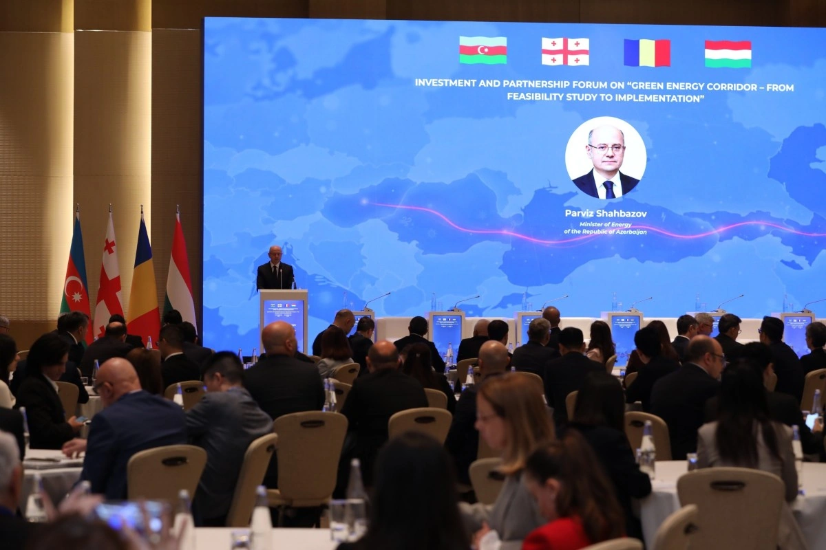 Bakıda Yaşıl Enerji Dəhlizinə həsr olunmuş ilk beynəlxalq forum keçirilir