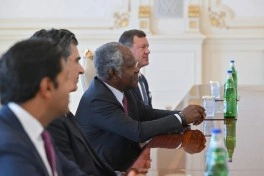 Prezident İlham Əliyev “Global Infrastructure Partners” şirkətinin rəhbərini qəbul edib