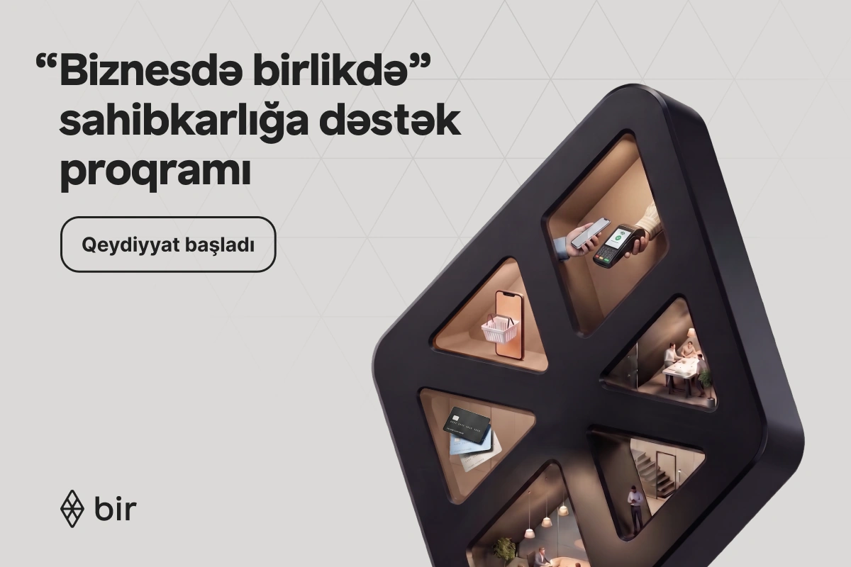 Bir-dən mikro sahibkarlar üçün rəqəmsal imkanlar: “Biznesdə birlikdə” proqramına start verilib