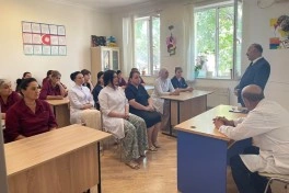 Fövqəladə hallarda davranış qaydaları ilə bağlı tədbirlər keçirilib