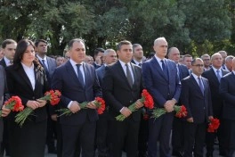 Naxçıvanda şəhidlərin xatirəsi anılıb