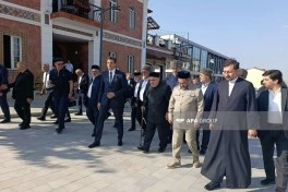 Seyid Yəhya Bakuviyə həsr olunmuş beynəlxalq konfransın iştirakçıları Xankəndidə olublar - FOTO