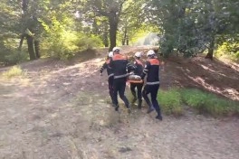 Mürəkkəb relyefli ərazilərdə axtarış-xilasetmə işləri ilə bağlı təlim keçirilib - VİDEO
