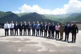Özbəkistan Baş prokuroru Kəlbəcər və Gəncədə olub