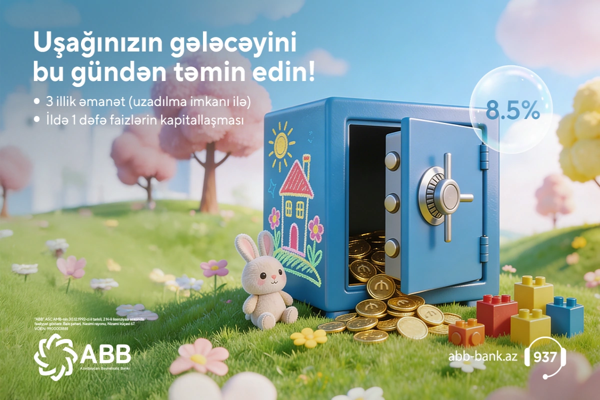 ABB-dən "Uşaq yığım" əmanəti