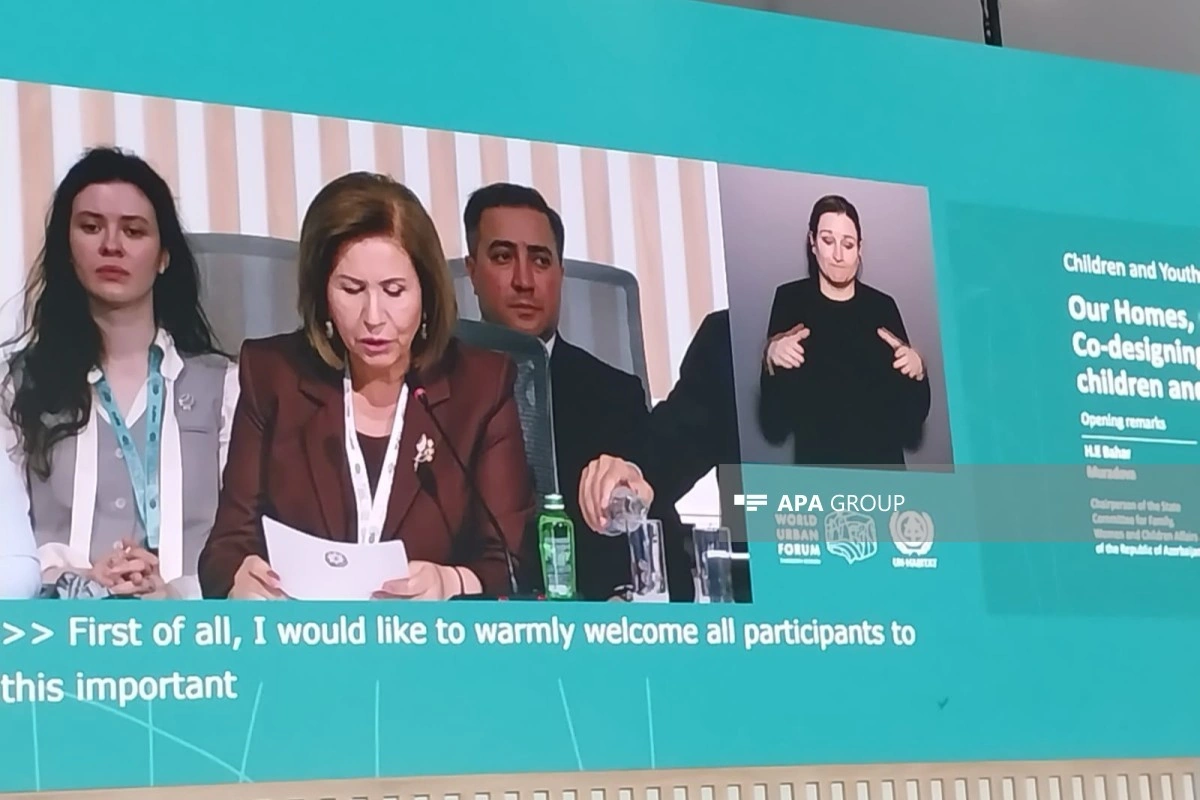 Bahar Muradova: Şəhərsalma siyasəti uşaq hüquqları əsaslı yanaşma üzərində qurulmalıdır