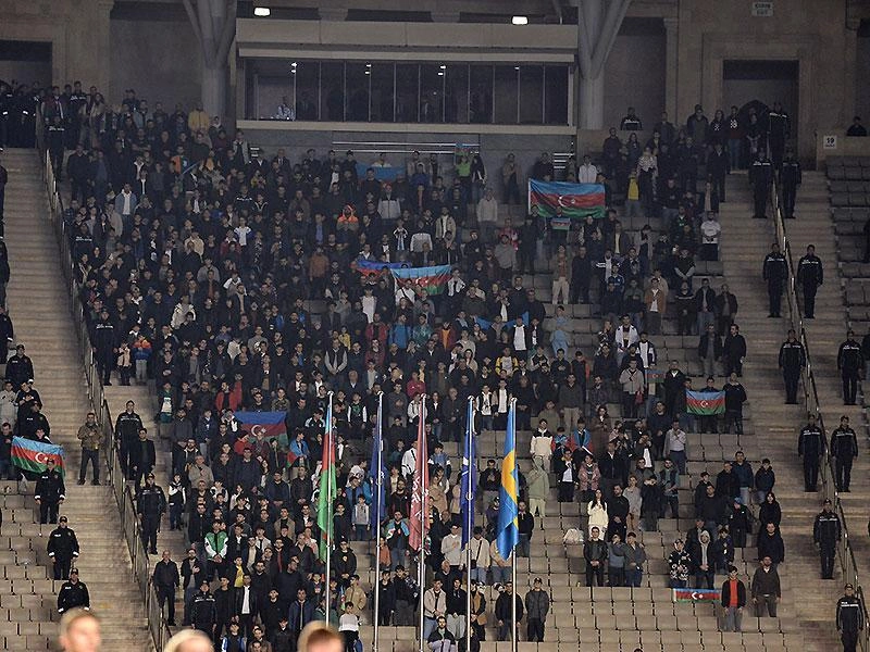 İsveçə qalib gəldiyimiz oyundan  - Fotolar