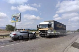 Şabranda yol qəzasında sərnişin və sürücü ölüb - FOTO