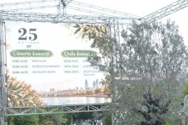 Bakı Bulvarında Zeytun Festivalının son günüdür  - FOTOLENT