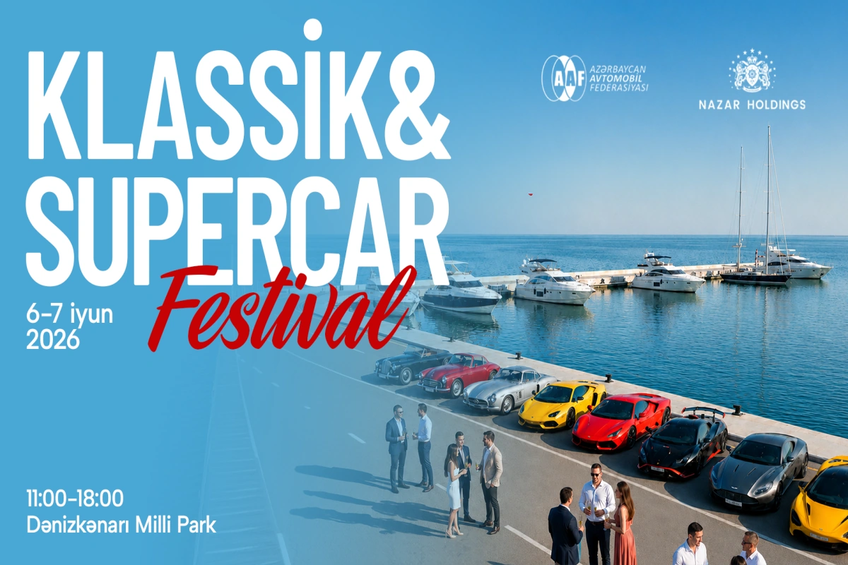 Bakı bulvarında klassik və sürət avtomobillərinin festivalı keçiriləcək