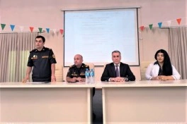 FHN-in Şimal-qərb Regional Mərkəzi mülki müdafiə kursları keçirib - FOTO