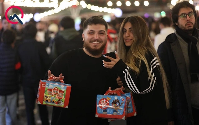 Bakıda axşam yarmarkası...  - Fotolar