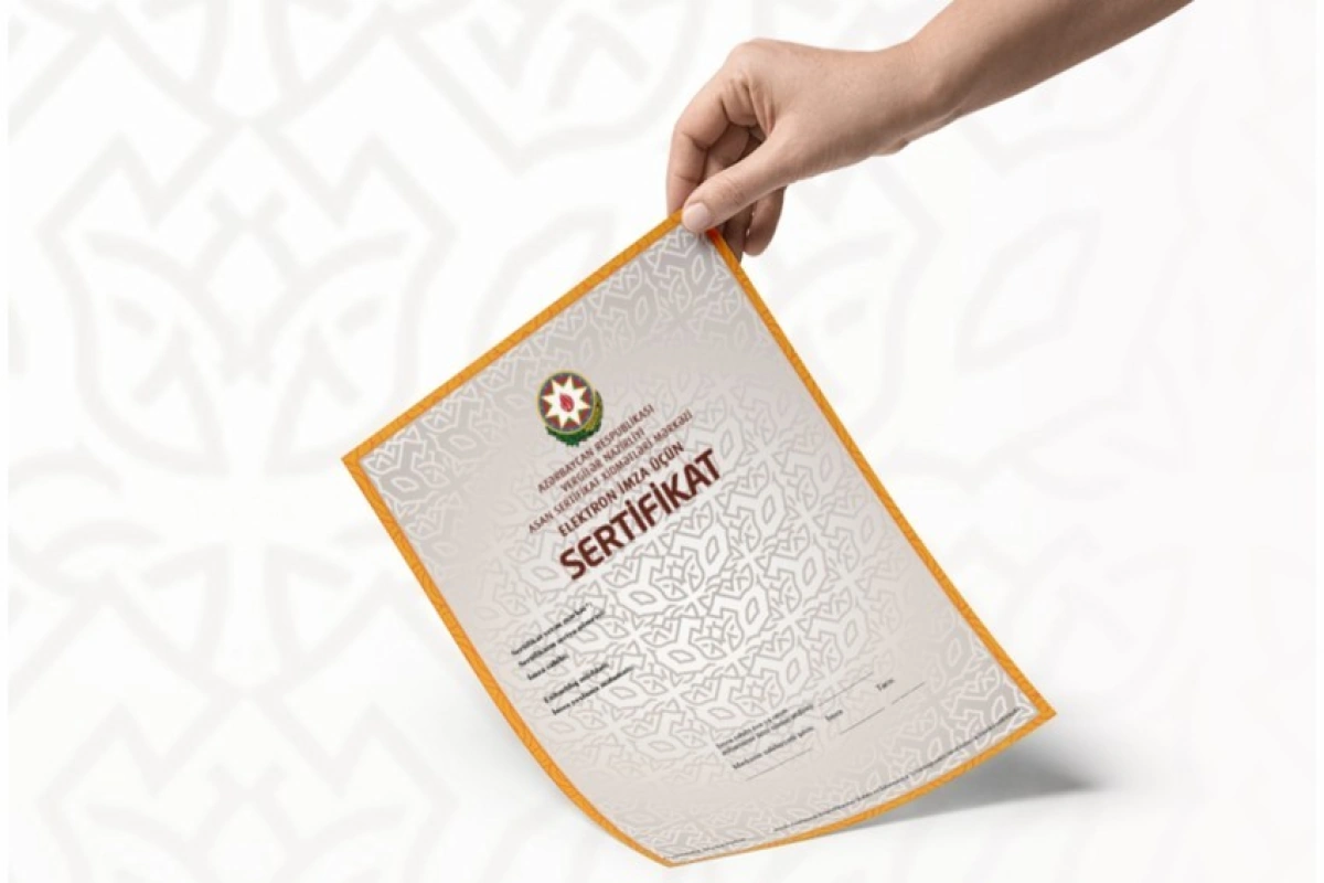 Bu il 227 minə yaxın "Asan İmza" sertifikatı verilib