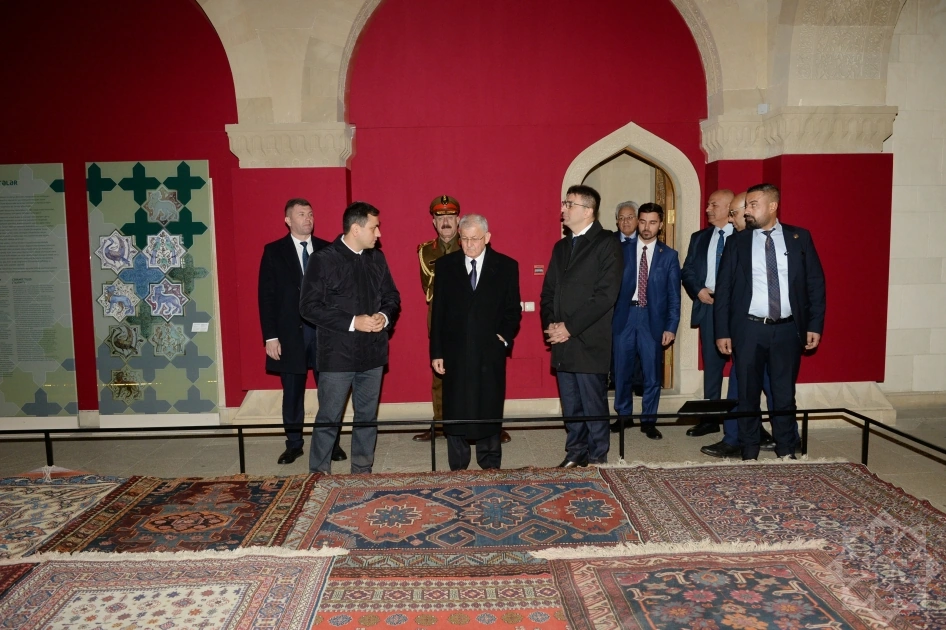 İraq Prezidenti İçərişəhərdə  - Fotolar