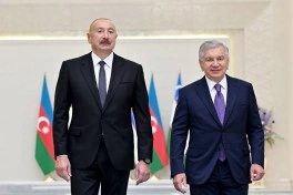 Daşkənddə Prezident İlham Əliyevin rəsmi qarşılanma mərasimi olub - FOTO