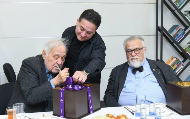 İlbər Ortaylı və Cəlal Şəngör Murad Dadaşovun qonağı oldu  - Video