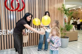 “Avromed” Milli Hematologiya Mərkəzi və Talassemiya Bölməsində uşaqları ziyarət edib - FOTO